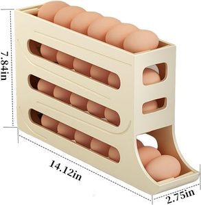 Factory Wholesale Large-capacity Rolling Fridge Egg <b>Storage</b> 4-layer Tray <b>Drawer</b> Box Refrigerator Space Setting - Product Image 3