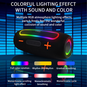 Nuevo altavoz P9 portátil inalámbrico LED 20W impermeable al aire libre deporte reproductor de música RGB Boombox para fiesta hogar regalo <span class=keywords><strong>Xtreme</strong></span> altavoces - Product Image 5