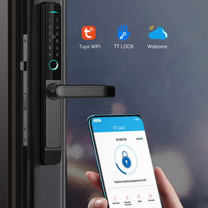 Tuya App kiểm soát vân tay khóa thông minh cho ngoài trời nhôm cửa trượt - Product Image 3