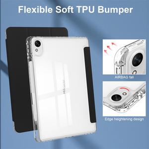 Housse de crayon intelligente au design personnalisé pour <span class=keywords><strong>Huawei</strong></span> Matepad air 11.5 <span class=keywords><strong>pouces</strong></span> en cuir pour tablette magnétique Funda Cover Stand case - Product Image 3