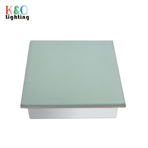 Éclairage <span class=keywords><strong>LED</strong></span> de <span class=keywords><strong>sol</strong></span> en carreaux de verre RGB/3000K étanche IP67 12V/24V pour extérieur - Product Image 2