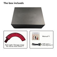 Botte de thérapie par lumière rouge pour sabots de cheval, 80 LED 5050SMD à 3 puces, 660nm 850nm, batterie intégrée, modes pulsés