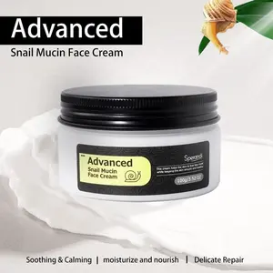 Top Beste Crème Voor Zwarte Heren Dames Koreaanse Dagelijkse Huidverzorging Verstevigende Slak Mucin Gezichtscrème & Lotion (Nieuw)