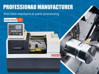 Torno CNC de Alta Precisión CK0640 con Sistema de Control GSK de 2 Ejes, Hecho en China, en Venta