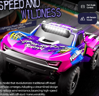 JJRC C8826 Camioneta RC de Escala 1/10 4WD, Auto de Carreras de Rally con Control Remoto de 2.4G, Motor sin Escobillas, ESC Impermeable, RTR, Metal