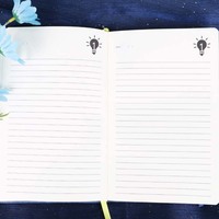 Couverture en PVC de cahier de Journal à couverture rigide en cuir PU A5/A6 personnalisé de haute qualité avec reliure à coudre et logo imprimé
