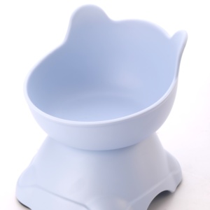 Gamelle inclinée surélevée en plastique pour chat, ergonomique, pour chats et petits chiens, directement de l'usine - Product Image 5