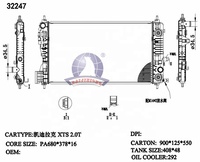 Radiateur de voiture CU13587 pour Cadillac XTS 2.0T, radiateur de refroidissement du moteur 23104892 23125739, vente en gros, usine chinoise