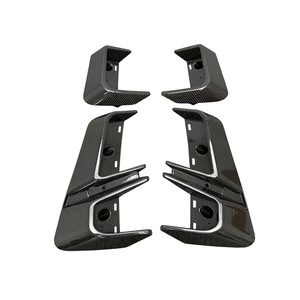 Penutup Ventilasi <span class=keywords><strong>Fender</strong></span> Depan Serat Karbon Kering Tipe <span class=keywords><strong>B</strong></span> Baru untuk Mercedes-Benz G-Class W464 G63 AMG G550 G65AMG G550 4x4 2019-2024 - Product Image 2
