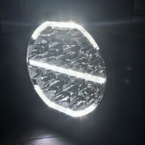 פנסי ערפל LED חדשים של Emark <span class=keywords><strong>Super</strong></span> Bright 4x4 שטח 9 אינץ' עם תאורת DRL כפולה בצבע לבן קר, עמידים למים בתקן IP68 - Product Image 5
