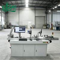 Ligne de production automatique de marquage laser et d'inspection visuelle pour cartes PVC intelligentes, avec codage de cartes IC, impression de numéro de série et code QR