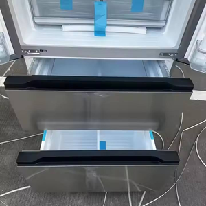 "Premium Frost-Free Stainless Steel French-Door Top-Freezer Refrigerator for Home and Hotel Use" Large Capacity 628L for Ample S - Product Image 3