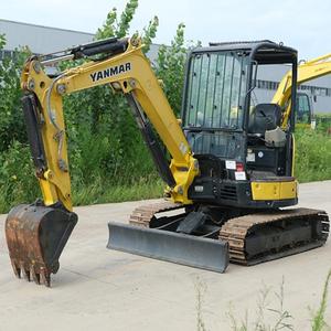 Mini-excavatrice d'occasion 90% neuve, 2 tonnes, modèle 2013, d'origine japonaise, excavatrice d'occasion Yanmar, mini-excavatrice diesel, mini-excavatrice agricole. - Product Image 3