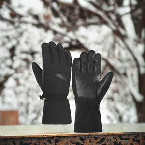 Gants de ski et de snowboard pour hommes, coupe-vent, imperméables, compatibles écran tactile, en polyester et PU, pour sports d'hiver, activités de plein air, entraînement, équipement professionnel - Product Image 3