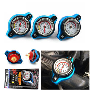 العالمي D1-Spec سيارة ثرموستاتي مقياس المشعاع كاب + Water Temp Gauge 0.9/1.1/1.3 شريط غطاء - Product Image 3