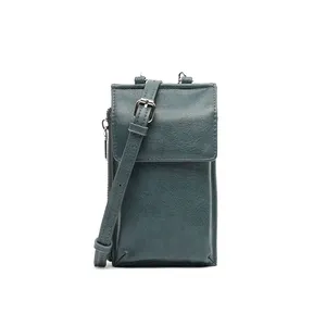 # Pa0839 Bolsa De Cuero Pu Aanpassen Luxe Mobiele Telefoon Hoes Hoes Telefoon Messenger Lederen Crossbody Tassen Voor Dames