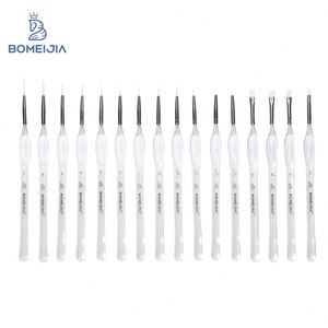 BOMEIJIA - Pincel de Nailon Extremadamente Delgado, Suave, para Acuarela, Pintura Artística, Mango Acrílico - Product Image 5