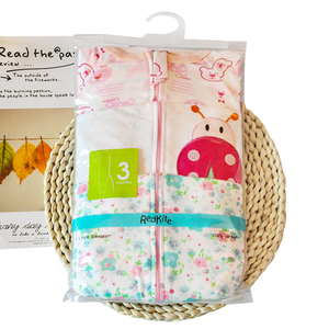 <span class=keywords><strong>Buon</strong></span> prezzo pagliaccetto in cotone per piedi di cotone neonato 3 pz pigiama manica lunga body design misto per bambino - Product Image 3