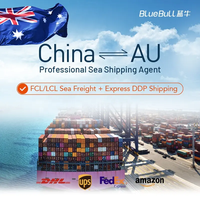 FCL LCL 20GP 40HQ porte à porte agent de transport maritime chinois Service logistique DDP CFR expédition de Chine vers l'Australie Royaume-Uni États-Unis