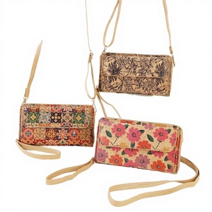 Cartera Corta de Estilo Bohemio Retro WS81, Multifuncional, de Gran Capacidad, con Cierre, para Teléfono Móvil, Monedero, Venta al por Mayor - Product Image 3