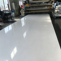 Feuille de plastique technique PP gris imperméable pour piscine, résistante aux UV, de qualité alimentaire, personnalisable pour la découpe et le traitement