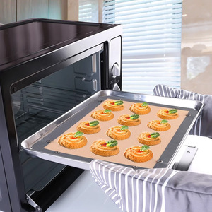 Ensemble de tapis de cuisson en silicone 42x29,5cm 40x50cm, résistant au four et au lave-vaisselle, pour la pâtisserie - Product Image 2