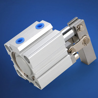 Haute qualité ALC/JGL levier presse vers le bas cylindre pneumatique pince levier Type cylindre de serrage avec aimant en aluminium fourni de l'air