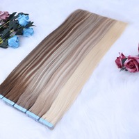 Produits Phares 2026 : Extensions de Cheveux Humains Vierges Remy Naturels 100% Sans Couture à Bandes Adhésives Invisibles
