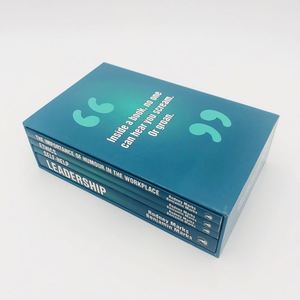 ปกอ่อนพิมพ์ลาย A5 A4กำหนดเองได้สมุดปกอ่อนพร้อมกล่อ<span class=keywords><strong>ง</strong></span>พิมพ์ - Product Image 4