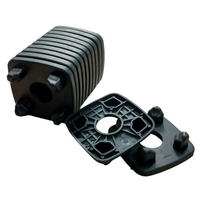 Support de blender en plastique avec lame en acier inoxydable, coussinet de centrage durable pour blender domestique, pièces de rechange