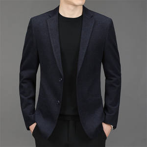 Trajes <span class=keywords><strong>para</strong></span> hombre <span class=keywords><strong>2022</strong></span> Slim Fit Navy Luxury Single Breasted Male Wedding Black Suit <span class=keywords><strong>para</strong></span> <span class=keywords><strong>novio</strong></span> Tuxedo Business - Product Image 3