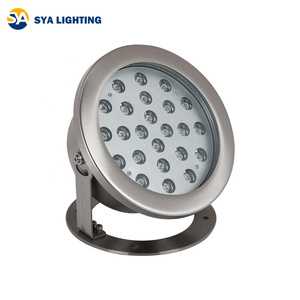 Luces Subacuáticas de DC12V 24V IP68 RGBW 6W 12W 24W LED accesorios de inundación - Product Image 4