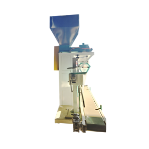 Half-Automatische 5Kg 10Kg Rijstzak Verpakkingsmachine Voor Maïs Maïs Tarwemeel Vismeel Graan Met Een Gewicht Van Plastic Papieren Zakje Voedsel - Product Image 4
