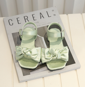 Wholesale New Fashion Solid Color Children Sandals <b>Soft</b> Sole Casual Girl <b>Shoes</b> for Daily Wear Kids Summer Kids - Product Image 2