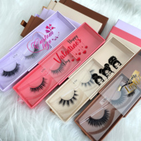 Vente en gros de cils en bande 3D faux vison vegan de 13 mm, style naturel, faux cils 100% faits à la main, doux et vaporeux