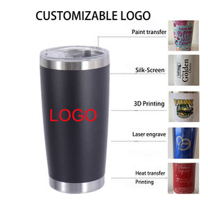 Wholesale Custom Logo Vacuum <strong>Insulated</strong> Coffee Cups 20oz Stainless Steel <strong>Tumbler</strong> with Lid - Product Image 2