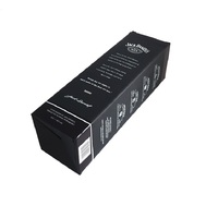 Boîte d'emballage pour bouteille de vin rectangulaire longue OEM, boîte en carton ondulé personnalisée imprimée