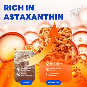 N4P חטיפי קרייל אנטארקטי מיובש בהקפאה באיכות גבוהה, ללא תוספים, ללא חומרים משמרים, תוסף תזונה בריא לחיות מחמד - Product Image 5