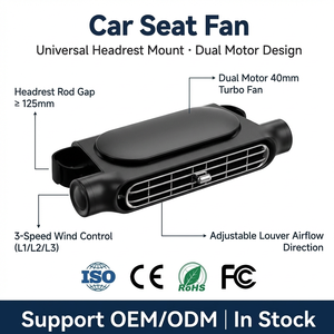 <span class=keywords><strong>Ventilador</strong></span> de Asiento de <span class=keywords><strong>Coche</strong></span> Dopapod CF03, Enchufe USB, 3 Velocidades, <span class=keywords><strong>Ventilador</strong></span> de Respaldo <span class=keywords><strong>para</strong></span> <span class=keywords><strong>el</strong></span> Parabrisas, Disipación de Calor, <span class=keywords><strong>Ventilador</strong></span> <span class=keywords><strong>para</strong></span> <span class=keywords><strong>el</strong></span> Asiento Trasero, Apto <span class=keywords><strong>para</strong></span> Varios Coches - Product Image 1