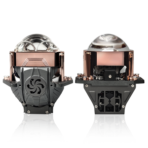 Venta caliente <span class=keywords><strong>3</strong></span> pulgadas cuadrado dual láser coche lente proyector 150W original coche modificado bi led proyector - Product Image 1