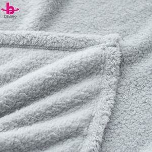 Manta de Sherpa de Color Sólido Reciclada, Manta de Lujo Tejida, Suave y Cálida, Fabricante Mayorista, Fábrica GRS, Personalizada - Product Image 4