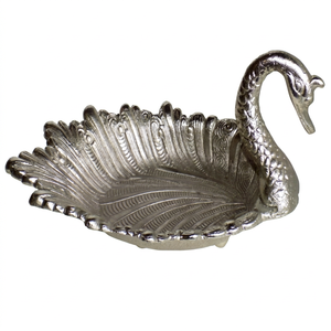 Bol profond en aluminium plaqué or, design sculpté à la main, durable, pour usage en restaurant, collations, fruits, fruits secs, vaisselle d'hôtel, utilisation pour les fêtes - Product Image 1