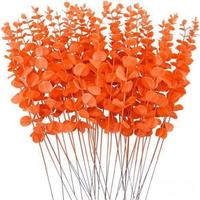 Offre Spéciale : Décoration Florale Unique en Feuilles d'Eucalyptus Artificielles Dorées pour Mariage