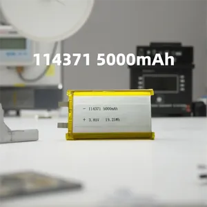 114371 3.85V <span class=keywords><strong>5000mAh</strong></span> סוללת ליתיום-פולימר נטענת עם הגנה מפני טעינת יתר לאחסון אנרגיה חיצוני 126074 146074 126280 - Product Image 1