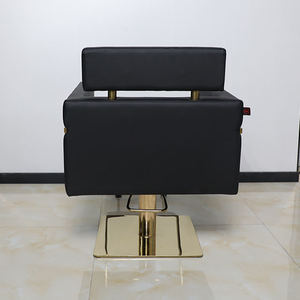 Wholesale Price Custom Professional Modern Salon Reclining Hydraulic Pump Vintage Red Foldable Barber Shop <b>Chair</b> for Men School - Product Image 5
