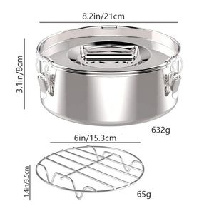 DFP01 Vente en gros : Marmite à vapeur portable avec couvercle et poignée, boîte repas isotherme, récipient chauffant pour extérieur - Product Image 4
