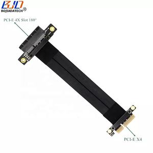 อะแดปเตอร์ PCI Express 3.0 PCI-E 4X to X4 พร้อมสายต่อขยายแบบยืดหยุ่น ความยาว 20 ซม. 30 ซม. 40 ซม. 50 ซม. 60 ซม. 80 ซม. 100 ซม. - Product Image 1