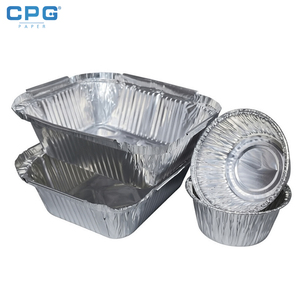 Barquette en aluminium pour la restauration, formes multiples, empilables, design professionnel - Product Image 1