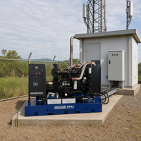 Groupe électrogène diesel Perkins 30KVA/24kW à châssis ouvert, générateur diesel 30KVA de type ouvert 60HZ pour station de télécommunications