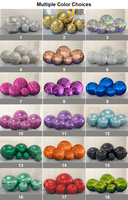 Boule miroir gonflable en PVC de 80 pouces, décoration de Noël, ballons de scène, à suspendre, réfléchissante, durable, réutilisable, pompe à air électrique